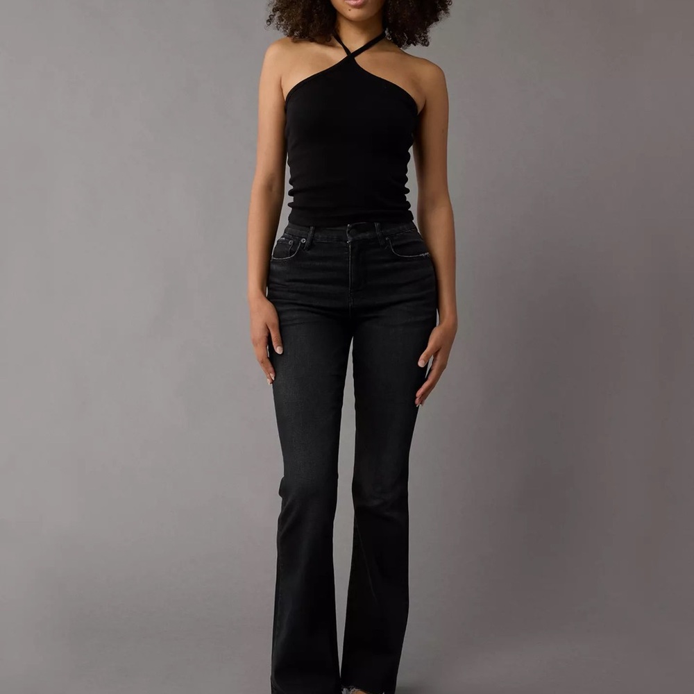 AE Next Level Curvy Super High-Waisted Flare Jean